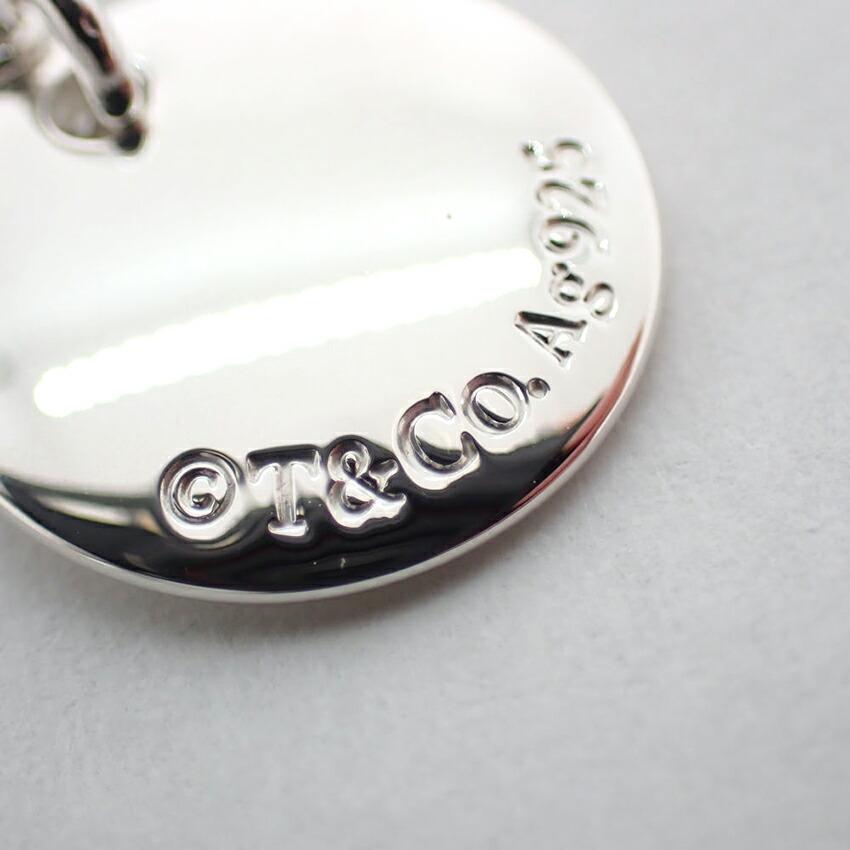 [Used] TIFFANY/Tiffany 925 Initial/K Pendant/Necklace/j18-1