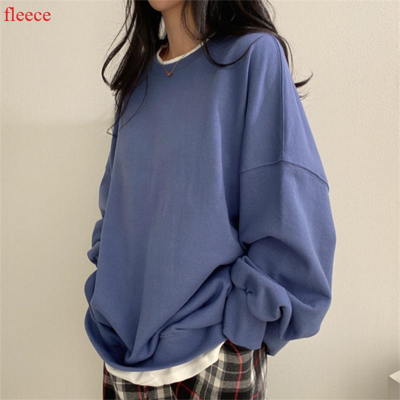 Korean Style Loose Two Piece Sweater Set Women Solid Color Versatile Padded Top Jacket for Spring and Autumn
