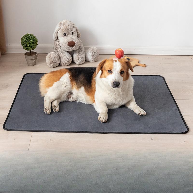 Reusable Washable Dog Pads Urine Pads Household Large-sized Fleece Pet Urine Pads Waterproof Portable Pet Pads Pet Supplies
