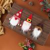 Santa Cartoon Claus Felt And Fork Covers For Christmas Room Decoration