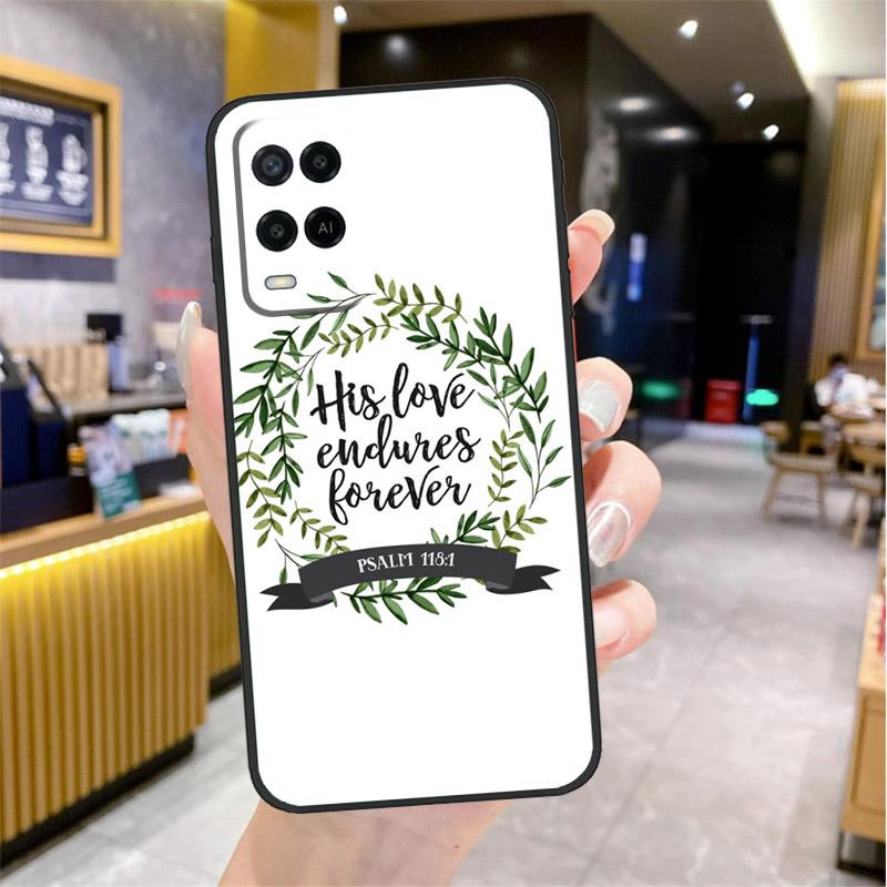 

Bible Qutoes Verse Belief God Jesus Case For Oppo A80 A40 A60 A18 A38 A58 A78 A98 A96 A76 A16 A94 A74 A54 A15 A17 A57 A77 A5 Pro OPPO A38 4G