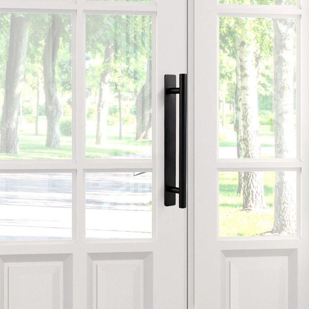 Self-Adhesive Door Handle Aluminium Alloy Door Handlebar Fashion Sliding Door Knob  Door