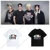 NEXZ T Shirt TOMOYA YU YUKI HYUI Cartoon Print Tshirt Kpop Fashion Fans Clothes Unisex Women Cotton Summer Short Sleeve Tee Tops