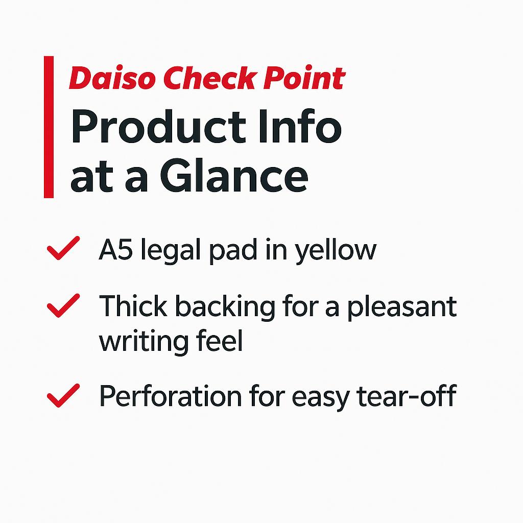 Classic A5 Yellow Legal Pad - 2 Pack