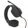 Professionelles kabelgebundenes Gaming-Headset Stereo-Kopfhörer mit Mikrofon für PC Laptop