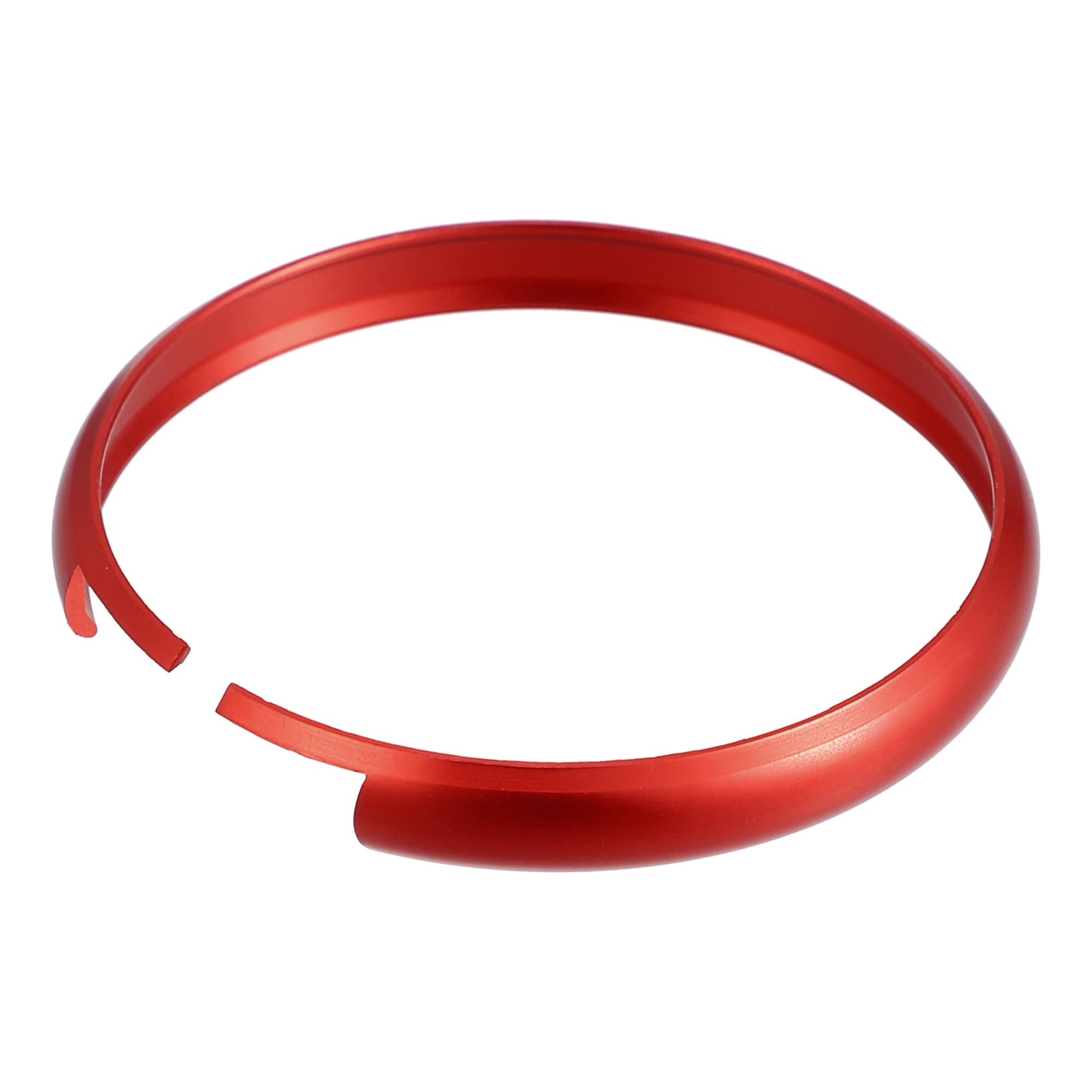 

ACROPIX Чехол-накладка для автомобильного пульта-ключа из алюминиевого сплава, совместимый с Mini Cooper красный