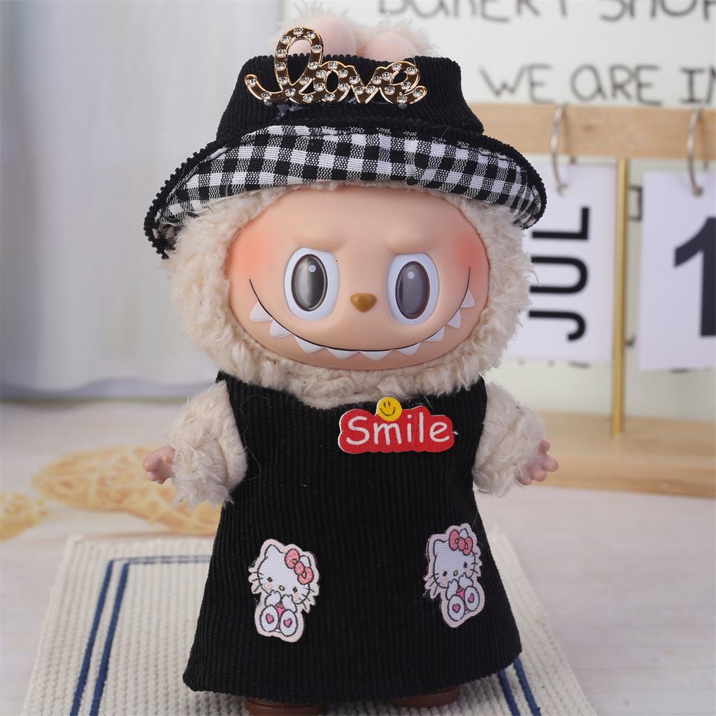 Labubu Baby Clothing Is Compatible with First, Second, and Third Generation 17cm Labubu Dolls