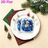 20pcs Disposable Napkins with Santa Claus Pattern Print for Wedding,Parties,and Daily Use for Thanksgiving Fall Christmas Table Decoration