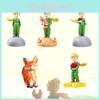 Top Quality Resin Crafts Little Prince Fox Cake Baking Eternal Flower Mini Ornaments Wholesale
