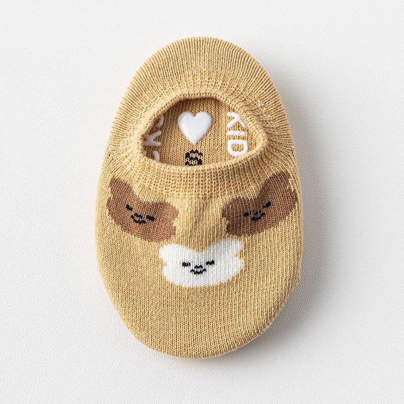 

Детские нескользящие хлопковые носки для мальчиков и девочек (0-3 года) - Идеально для весенних и осенних прогулок S - 0-1 years, foot length 9-11 cm