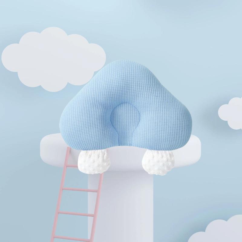 Adjustable Baby Shaping Pillow, Soothes the Baby, Corrects Head Shape, Specially Designed for Newborns, Drawstring Style, Comfort Pillow