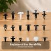 415 Pieces Car Retainer Fastener Set with Storage Case Organized for Mechanics
