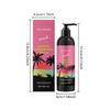 Long Lasting Peach Sunless Tanner Body Cream Fast Acting Non Greasy No Clothes Stain For Summer Events