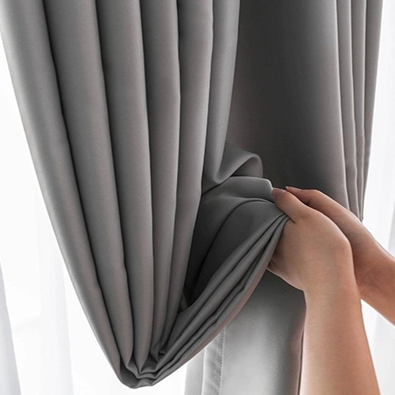 

Роскошные высокоточные серые шторы-жалюзи от пола до потолка для гостиной и спальни 260cm x 200cm, 2 pieces