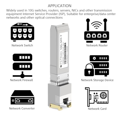 OPSTRAN 10GBASE-T SFP+ RJ45 Copper Transceiver Module Compatible with Cisco SFP-10G-T and SFP-10G-T-S, 10Gbps, 30m, Cat6a/Cat7