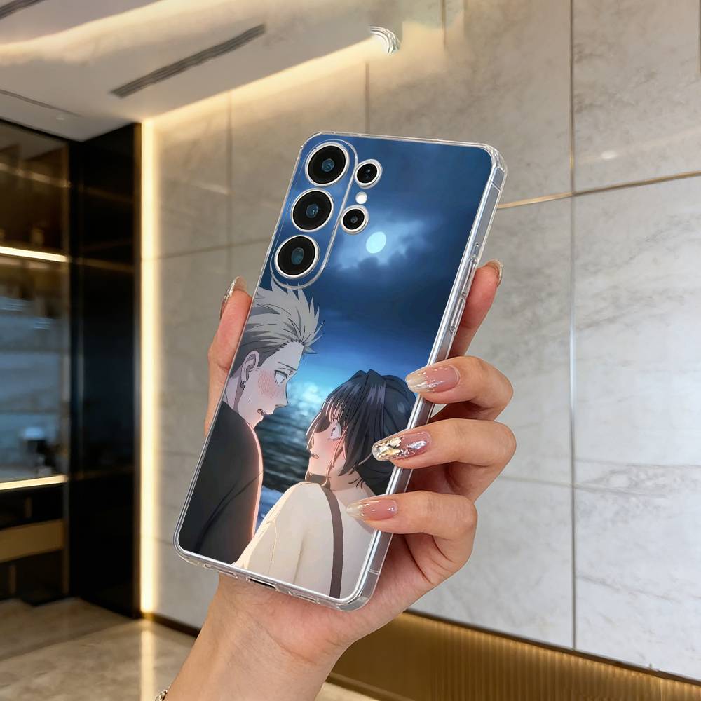 

T-The Fragrant FlowerBlooms with Dignity Clear Soft Silicone Phone Case forSamsung S25, S24, S21, S22, S23, S30, Ultra,S20, Plus Samsung S10