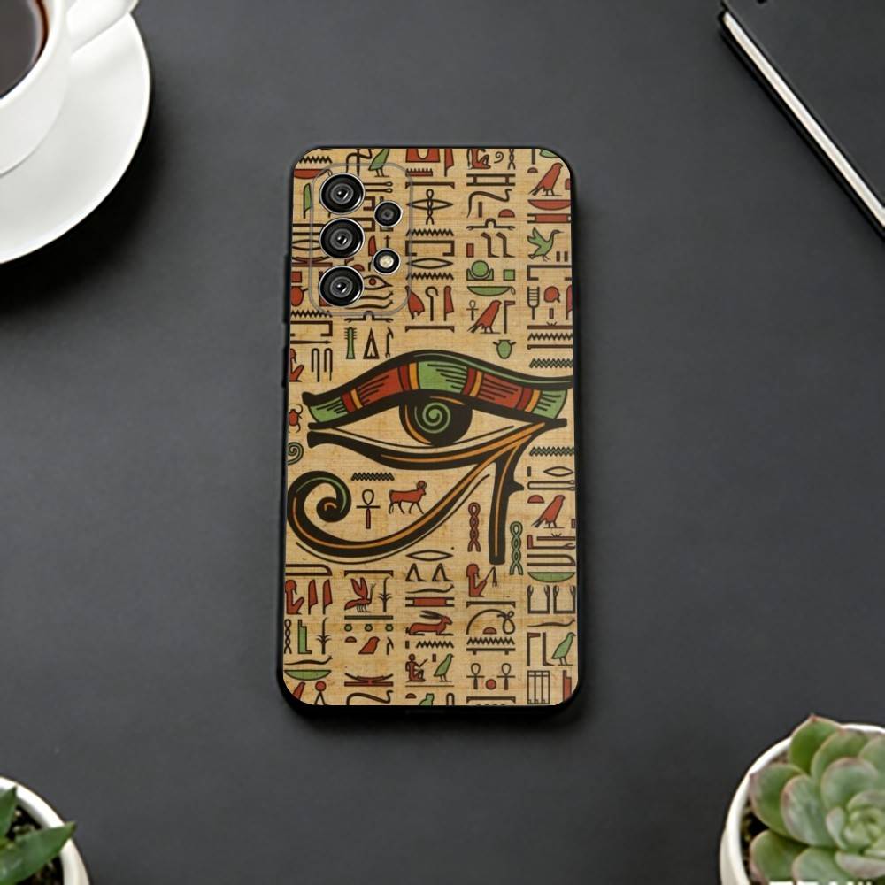 

A-Art Древний Египет Чехол для телефона Samsung S25, S24, S21, S22, S23, S30, Ultra, S20, Plus, Fe, Lite, Note, 10, Черный чехол Samsung S24fe