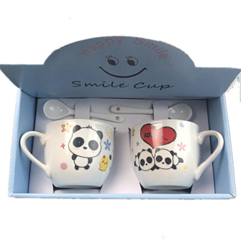 Xinqiji Ceramic Panda Coffee Mug Gift Set