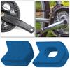 1 par sykkelveivbeskytter MTB terrengsykkel kranksetthetter Beskytter Anti-ripe Høystyrke sykkelkrankarmstøvler Beskyttelsesutstyr
