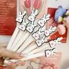 10Pcs Rabbit Patch Pen, Creative Gift Pen Writing Ballpoint Pen, Random Style Student Writing Gift Pen Office Signature Pen