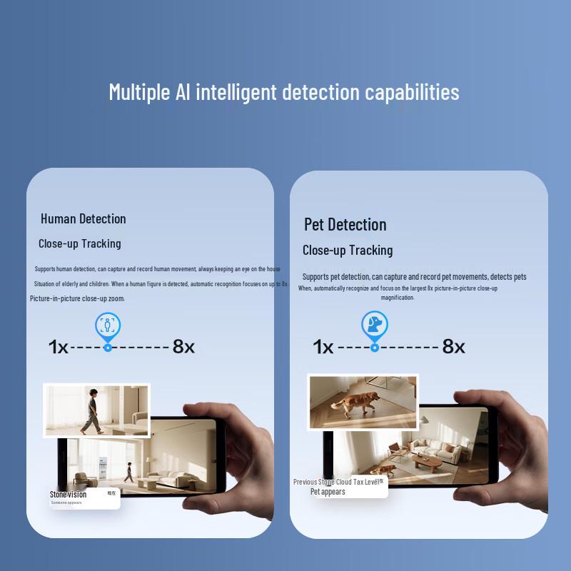 EZVIZ C6c 8MP 4G Cellular Indoor PT Camera (CN Version)