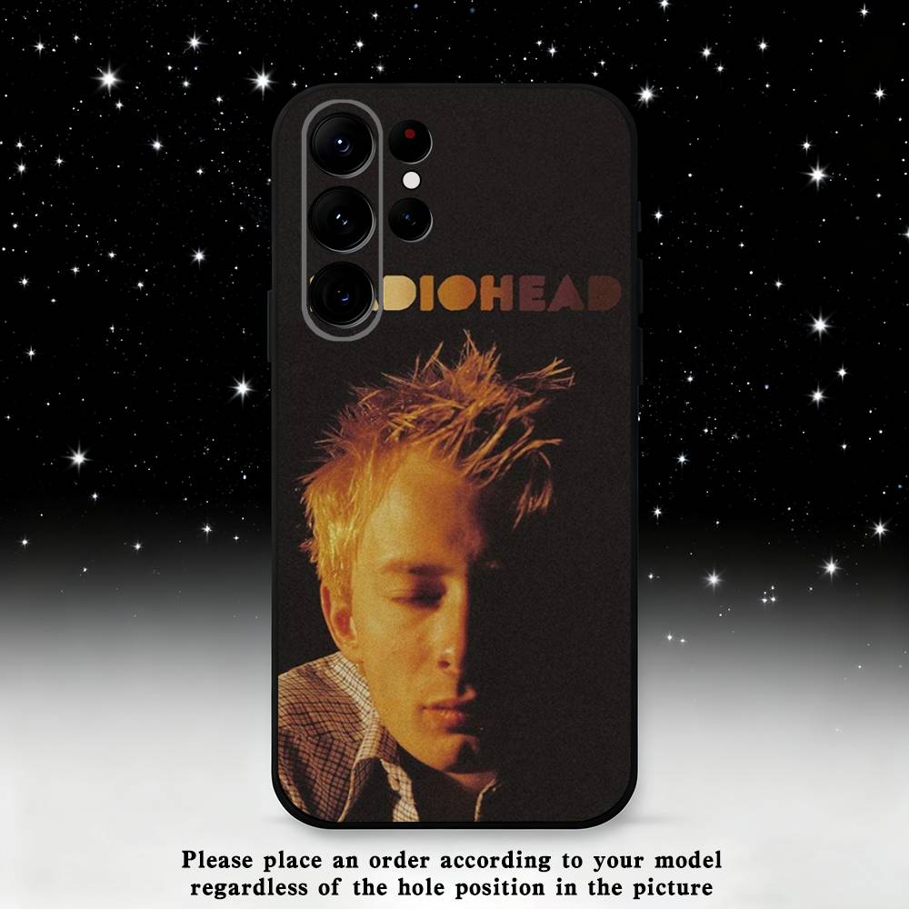 

Bnad R-Radiohead Phone Case For Samsung S25,S24,S21,S22,S23,S30,Ultra,S20,Plus,Fe,Lite,Note,10 Black Soft Shell Samsung S25Plus