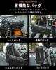 ROCKBROS Motorcycle Seat Touring Large Capacity Seamless Welded Includes Shoulder Reflective Easy Perfect for and Outdoor Black Bag, Bag, Waterproof,