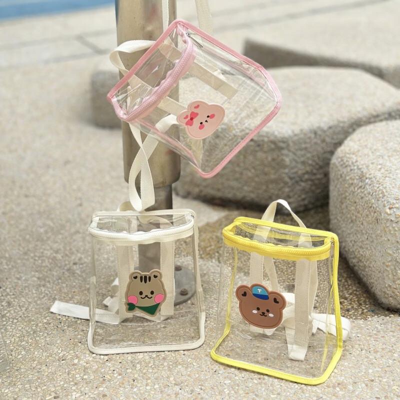 Children's Transparent Jelly Backpack