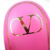 Pristine Valentino Garavani Sandals Rockstud Leather Pink Leather 37.5 XW2S0CR2 Used