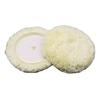 Hook & Loop Grip Wool Polishing Pad 7 Inch Polishing Machine Accessories  For Vehicle