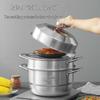 Jingxin 304 Stainless Steel Multi-Layer Steamer Pot