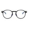 7338 New Anti-Blue Light Children'S Fashion Frame Flat Glasses 2025 Silicone Nose Pad Pc Frame Boys And Girls Glasses