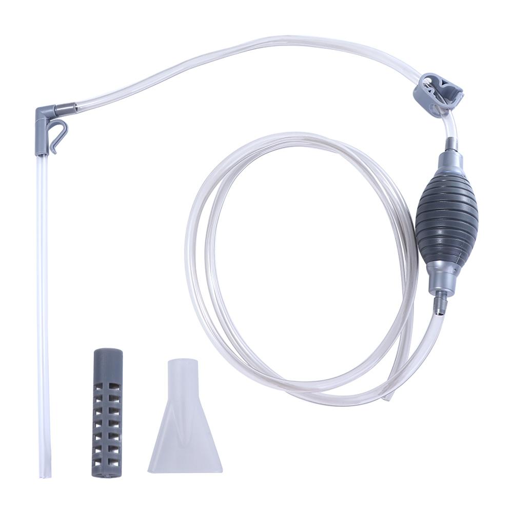 

Аквариумный очиститель гравийный фильтр полуавтоматический воздушный насос инструменты для замены воды аквариумный сифон водяной насос очиститель чёрный