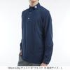 FootJoy Men's Dot Jacquard Long Sleeve Shirt, Navy, Size M (FJ-F24-S15, 32092-M)