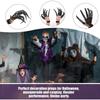 Halloween kloubové prsty Strašidelné falešné prsty Kostlivec Ruka Cosplay prstová rukavice Realistická hrůza Ghost Claw Prop Party Dekor