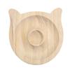 Vassoio Espositore per Gioielli con Perline in Legno di Pino Naturale - Supporto Trasparente per Braccialetti e Oggetti di Scena per Fotografia