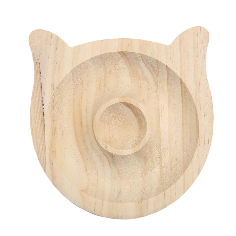 Vassoio Espositore per Gioielli con Perline in Legno di Pino Naturale - Supporto Trasparente per Braccialetti e Oggetti di Scena per Fotografia