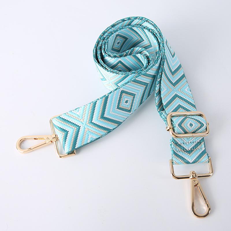 

New Color Embroidered Shoulder Strap Crossbody Shoulder Bag Strap Adjustable Replacement Strap Creative Bag Parts Accessories