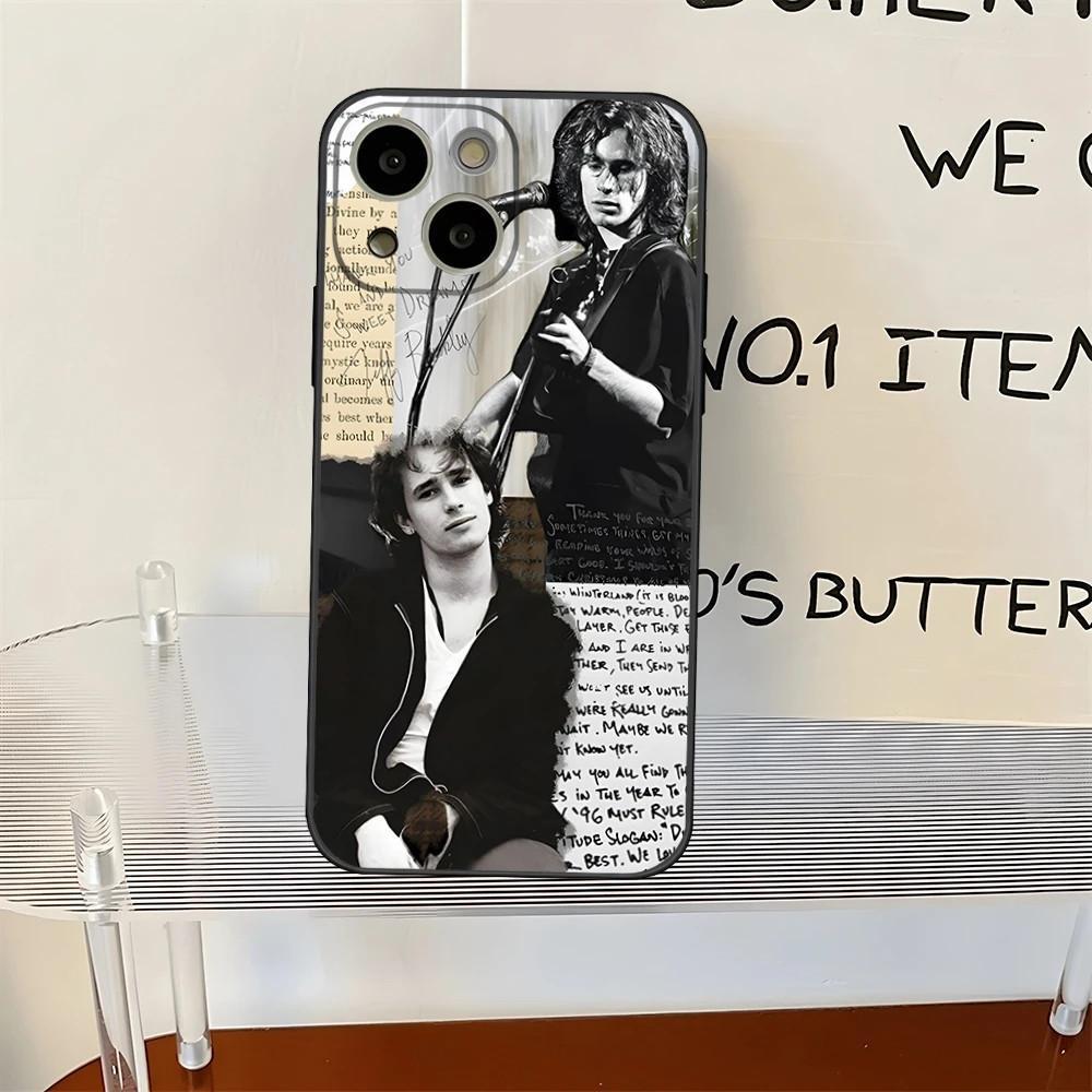 Apple IPhone15ProMax Mobile Phone Case Jeff Buckley Singer Mobile Phone Case Is Painted and Anti-drop.