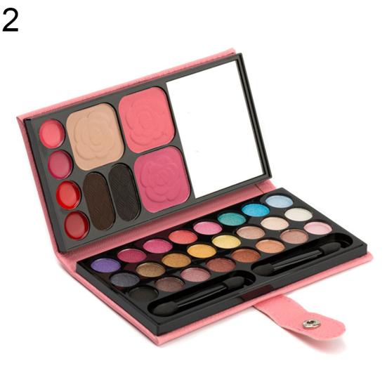 33 Colors Makeup Palette Eyeshadow Blusher Lipstick Eyebrow Powder Set Cosmetics