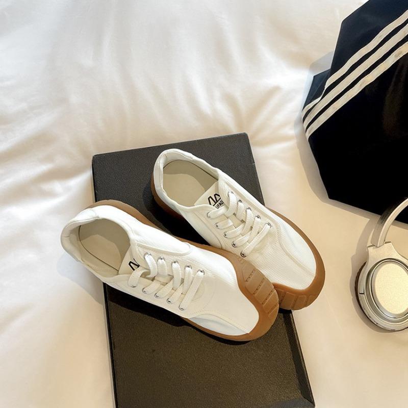 Designer Casual Running Platform Women Lolita Sneaker Sports Cartoon Patchwork White Shoes Brand Breathable Thick Heels Sneakers