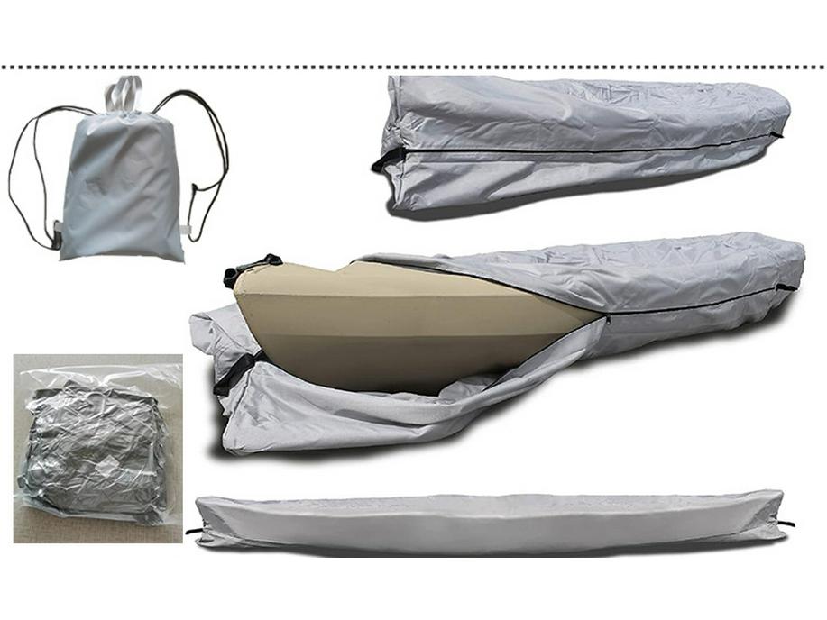 Housse de Kayak d'Extérieur Imperméable - Tissu Oxford 420D Sac Pare-Soleil pour Canoë