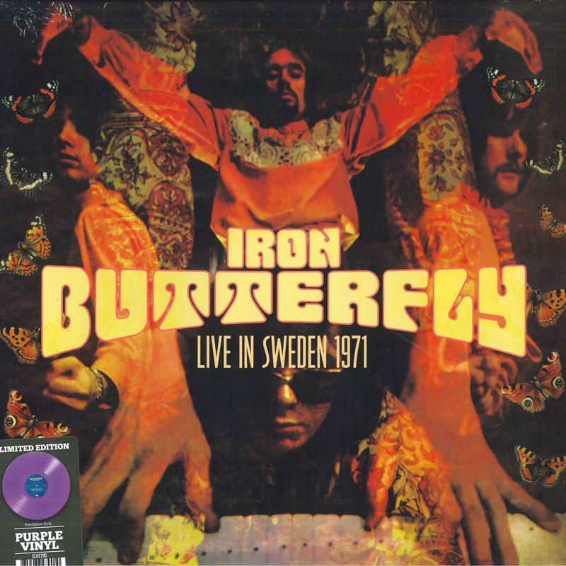 

LP Record IRON BUTTERFLY - Live In Sweden 1971 CL02790 PURPLE PYRAMID 2022 US Rock