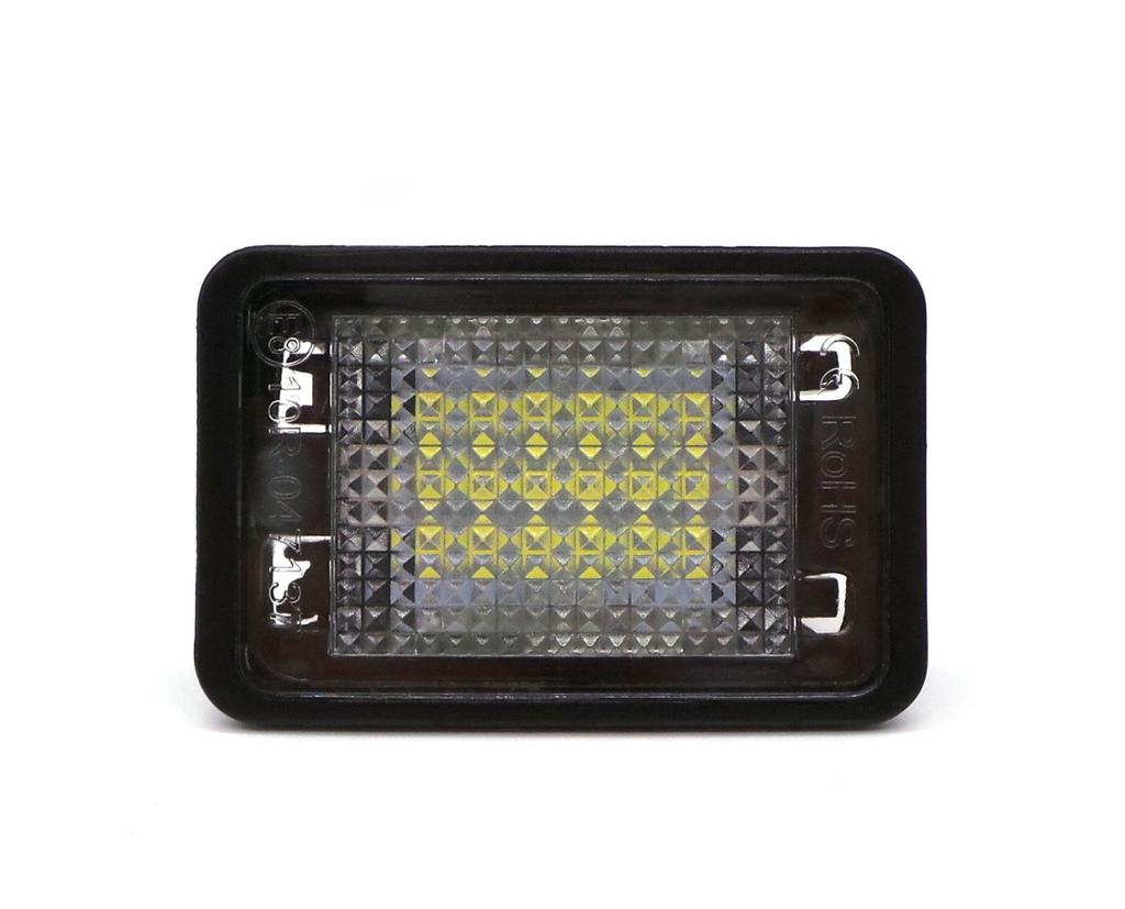 LED License Plate Light 2pcs Compatible with Mercedes GLK, 12V, Off-Road