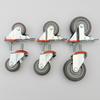 Medium TPR Elastic Silent Swivel Medical Caster Wheel
