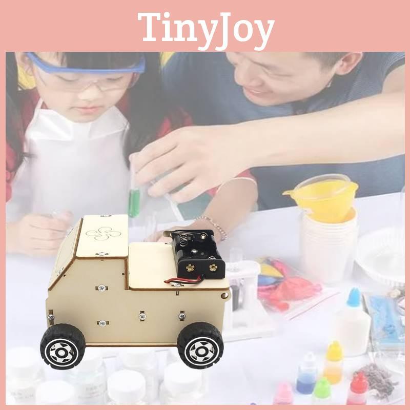 Kids Wooden Diy Vacuum Sweeper Educational Toy For Stem Learning Handmade Cleaning Cart Garbage Truck