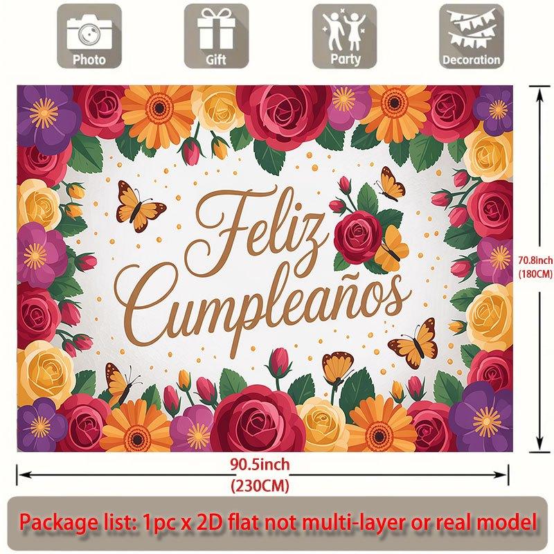 Party Backdrop Floral Flat Events Wedding Coming Ceremony Four Season Entryway Photo Background Decor Front Door Decor