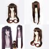 Adjustable Head Size Genshin Impact Hutao Cosplay Wig For Halloween Carnival Comic Con Props