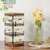 Earring Display Stand with 48 Hooks Earring Display Holder for Vendors 360 Degree All-Round Display Necklaces Bracelets Earring Card Organizer for