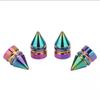 4 Pcs/lot Car Accessories Dust-proof Wheel Tires Valve Caps Motorcycle Cone Shaped for Various Models